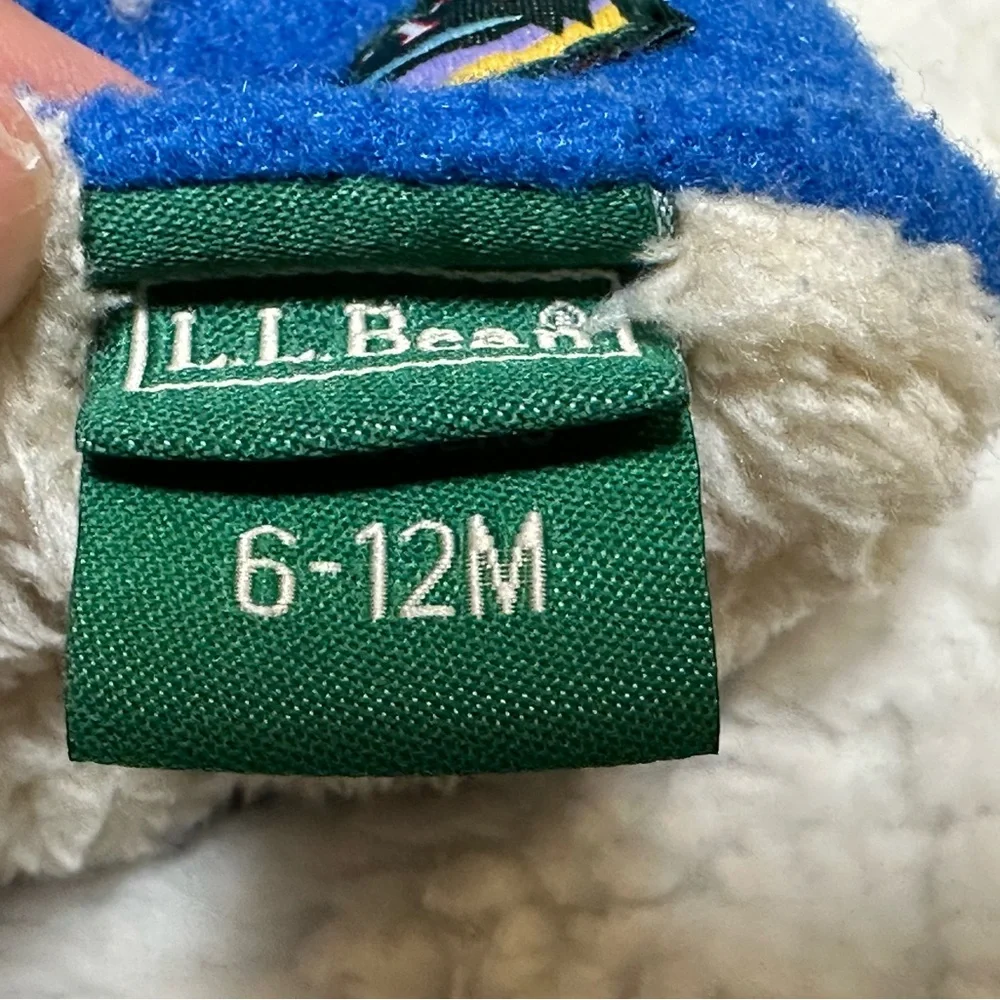 L.L.Bean Infants' & Toddlers’ Cold Buster Waterproof Mittens 6-12 Months Blue